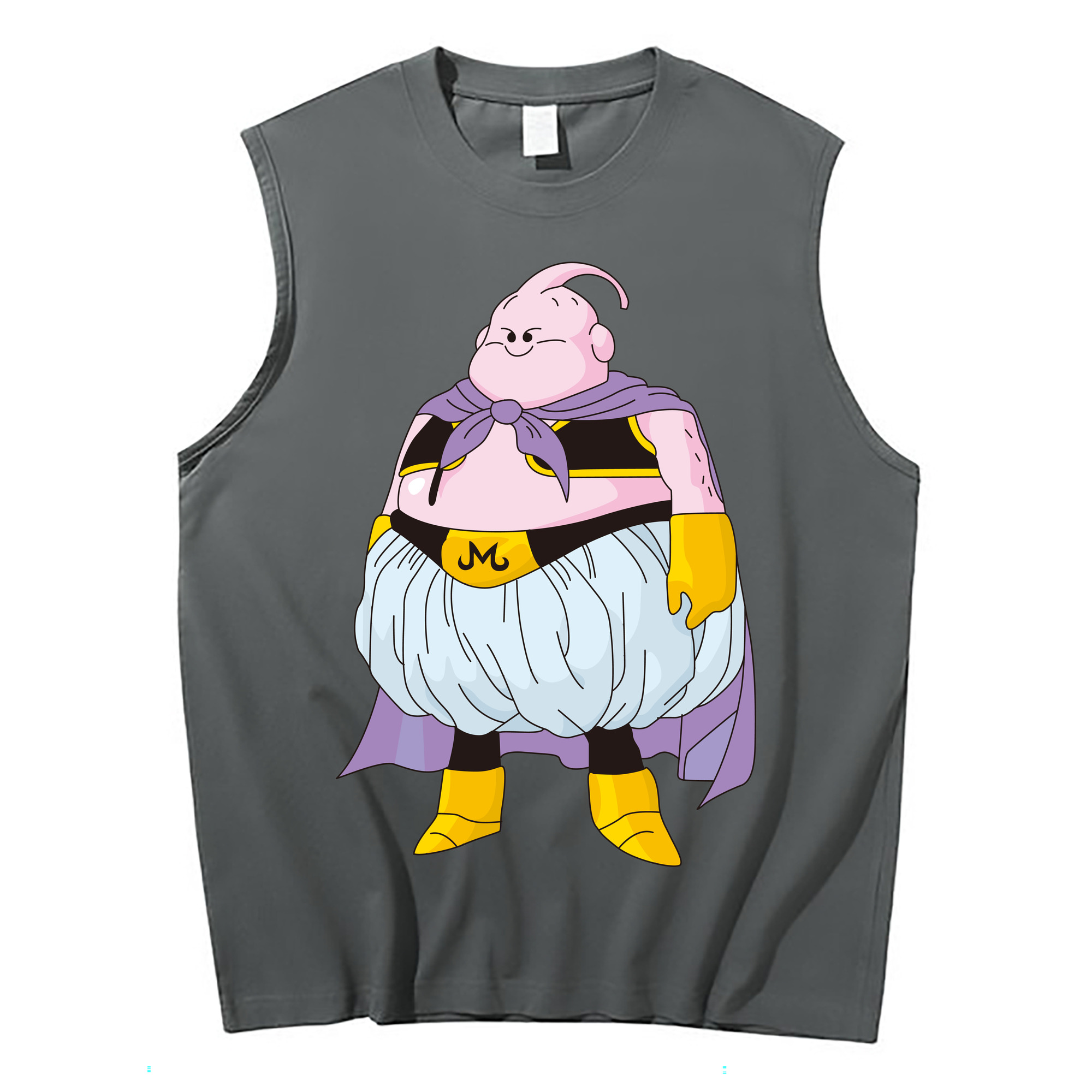 （画像用） ドラゴンボール 魔人ブウ DRAGON BALL Majin Buu コットン100％タンクトップ（フロントプリント）